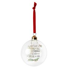 Me to You My 1st Christmas Tiny Tatty Teddy Bauble Image Preview